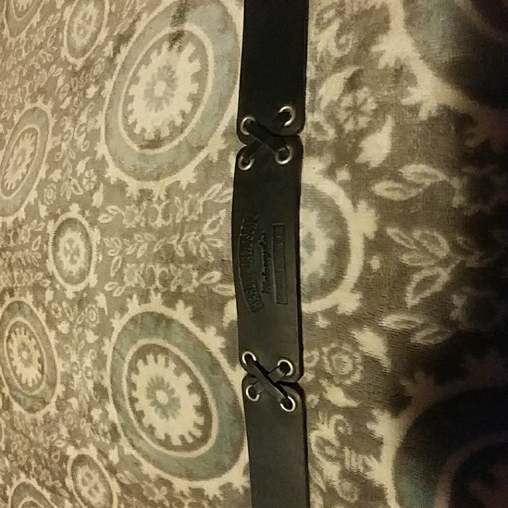 Harley Davidson leather belt